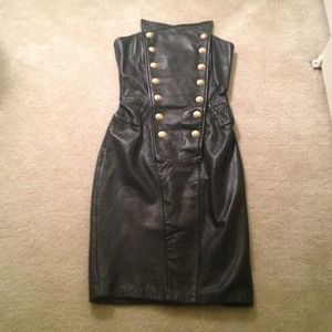 Authentic Michael Hoban North Beach Leather dress