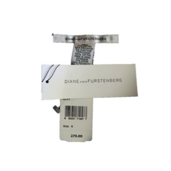 ❌SOLD❌NWT Size 8 DVF Navy Pants - Picture 2 of 2