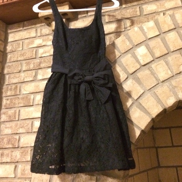 Hollister navy dress