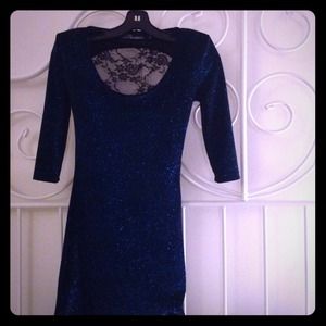 Brian Lichtenberg Glitter Celebrity Dress