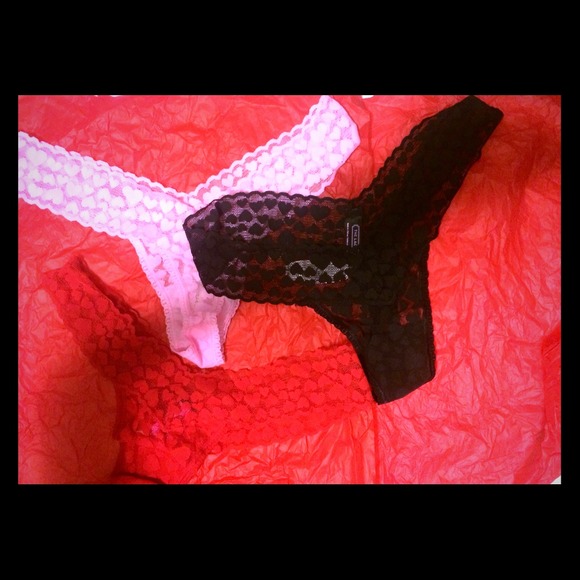 3 Victoria's Secret The Lacy Thongs SOLD!!!!