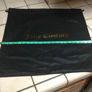 Authentic Juicy Couture  dust bag.