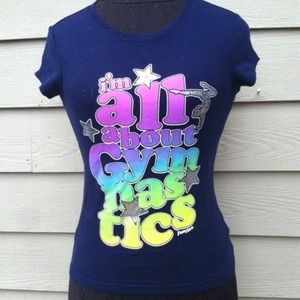 Gymnastics graphic tee NWOT