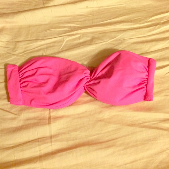 VS bright pink swim top