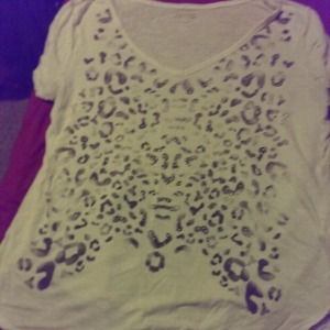 Adorable cheetah blouse!