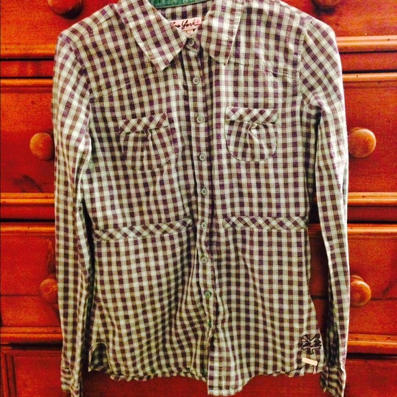 Zoo york flannel purple & blue