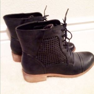 Black Combat Boots