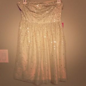 Sparkly mini night out dress
