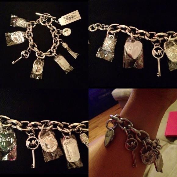ISO Authentic MK Charm Bracelet in Gold - Picture 1 of 1