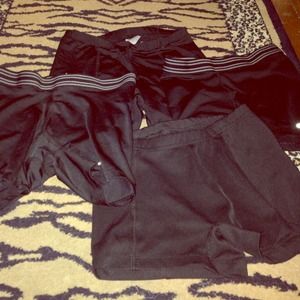 Black Champion Spandex Shorts Bundle