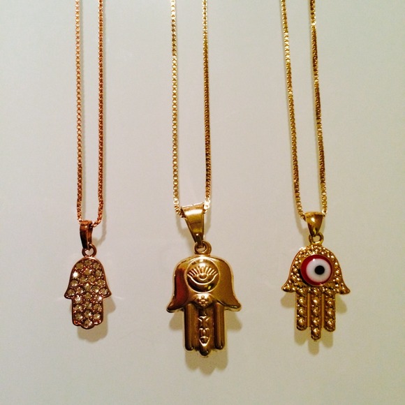 Lovely and chic Hamsa Charms and chain sets - Picture 2 of 4