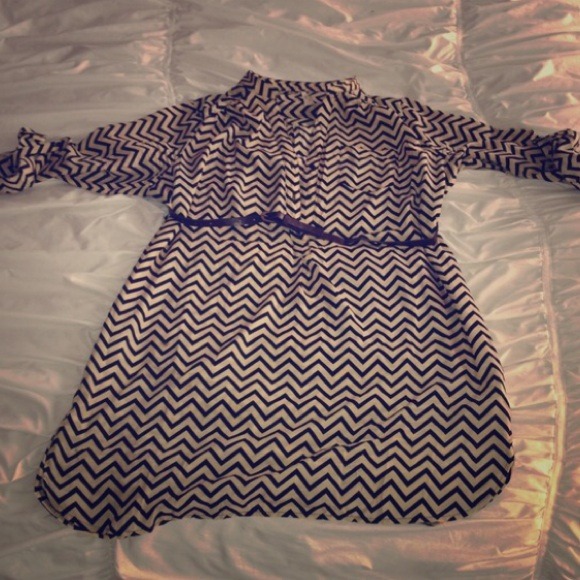 Chevron dress size 1x