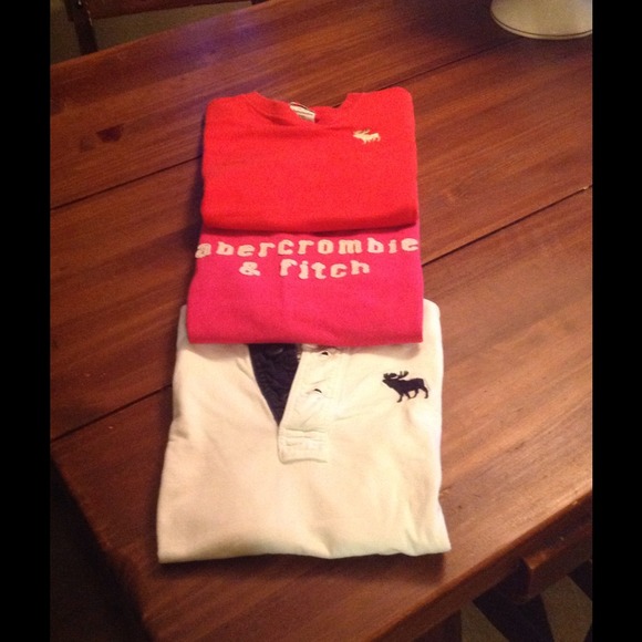 Bundle of 3 Abercrombie shirts for @iamprissy