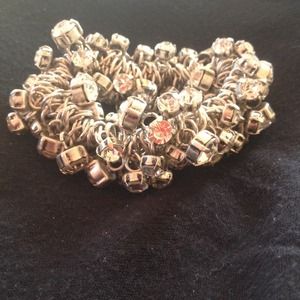 Vintage  diamond  look  rhinestone  bracelet