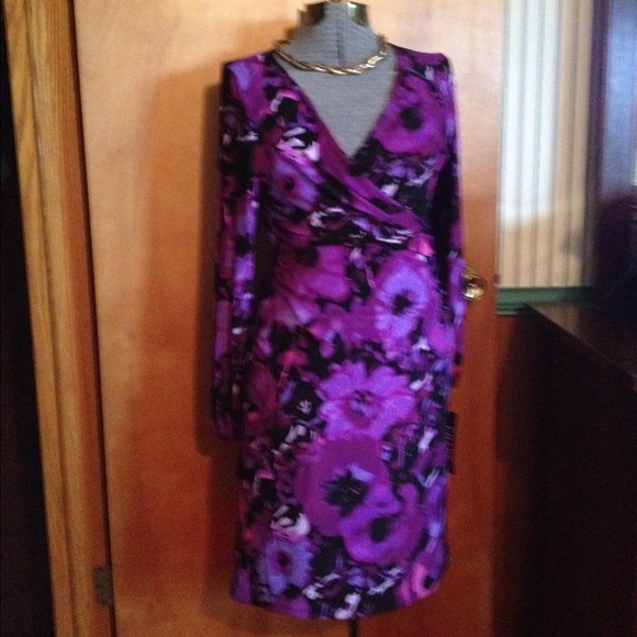 SOLD Purple Chaps dress