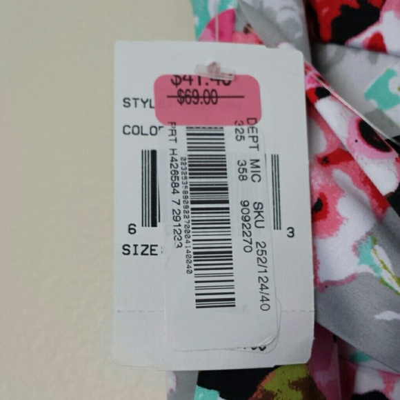 Floral Strapless Summer Dress *New Markdown * - Picture 4 of 4