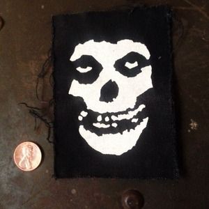 New Misfits punk vest patch