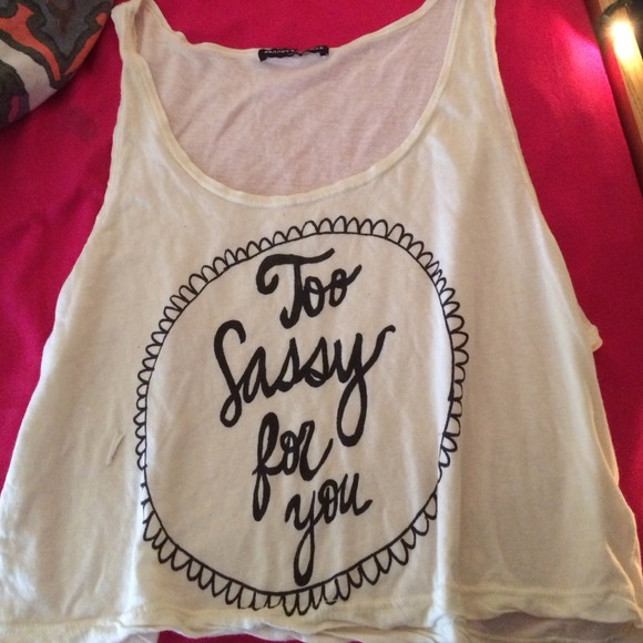 BRANDY MELVILLE too sassy mirella tank