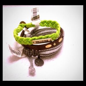 Hollister bracelets (3)- perfect for layering