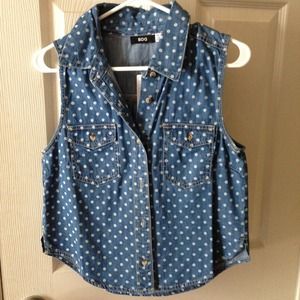 **SOLD. BDG Denim Top.