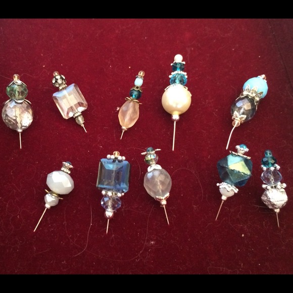 PRETENTIOUS PINS - push pins for the fashion elite - Picture 1 of 3