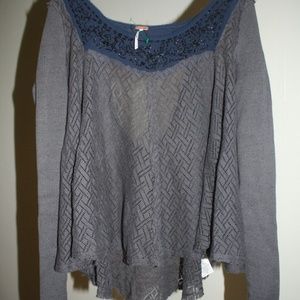 Free People XS Long Sleeve Top