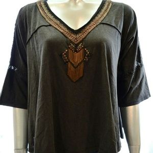 Free People XS Short Sleeve Top