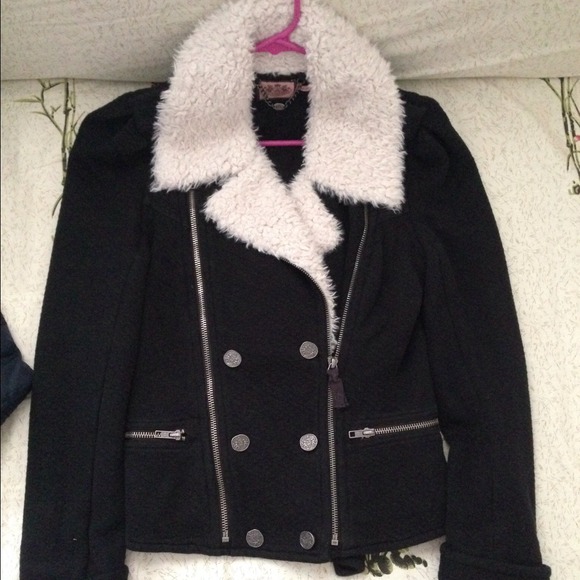 #Juicy Couture# Jacket! Color:Black! Size:S