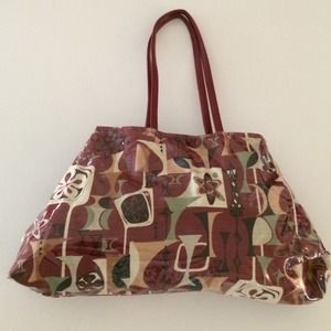 Weatherproof Handbag with Cool Mod Design