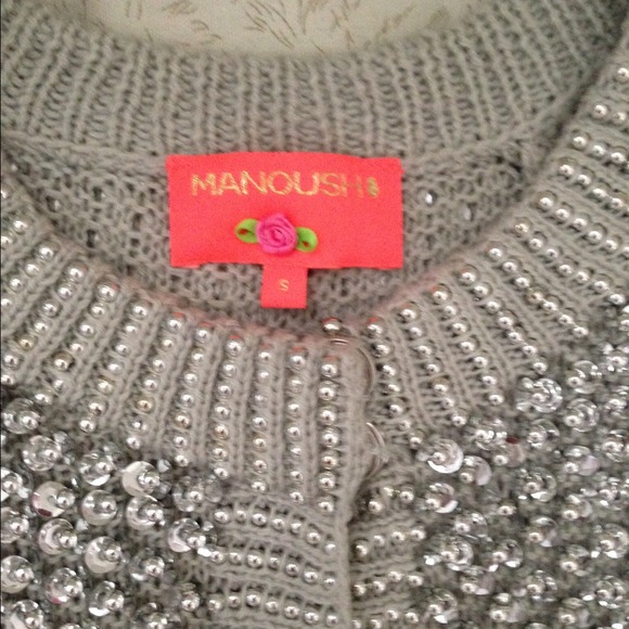 #Manoush# bling bling sweater! Color: Grey! - Picture 2 of 2