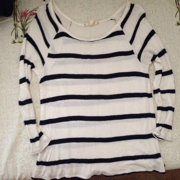 Stripe sweater! Very soft material!