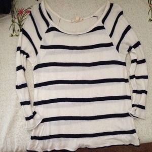 Stripe sweater! Very soft material!