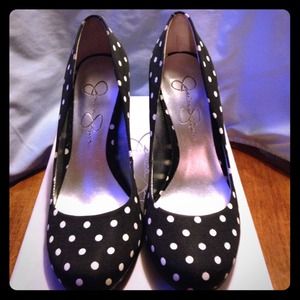 Polka Dot Jessica Simpson pumps