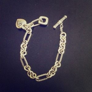 David Yurman charm bracelet