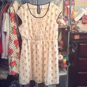 XXL cat print dress perfect condition!
