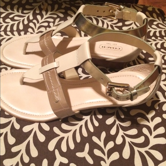 Coach sandals size 7