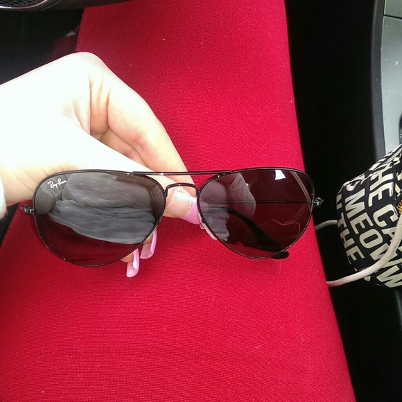 Ray bans black aviators