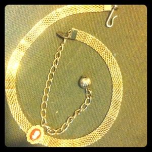 Gold plated neckless