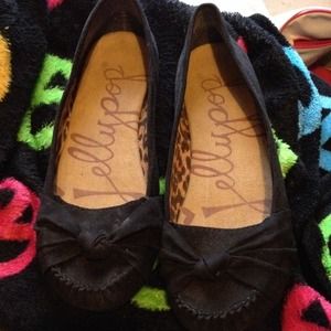 Black Jellypop Flats