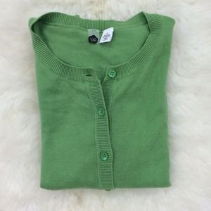 Spring green cardigan