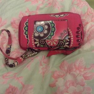 Vera Bradley phone wristlet