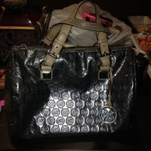 Silver Michael Kors.