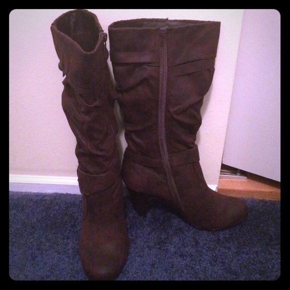 Brown boots