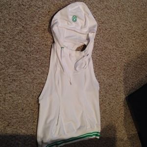 Lululemon sleeveless hoodie. Barely worn