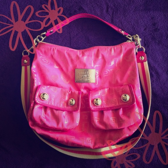 Coach Poppy Pink Cross Body