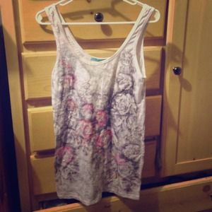 Floral tank top