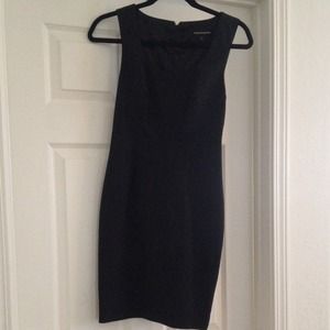 Black pencil dress