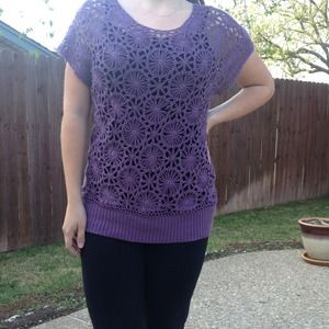 Crewel knit sweater 💕HOST PICK💕