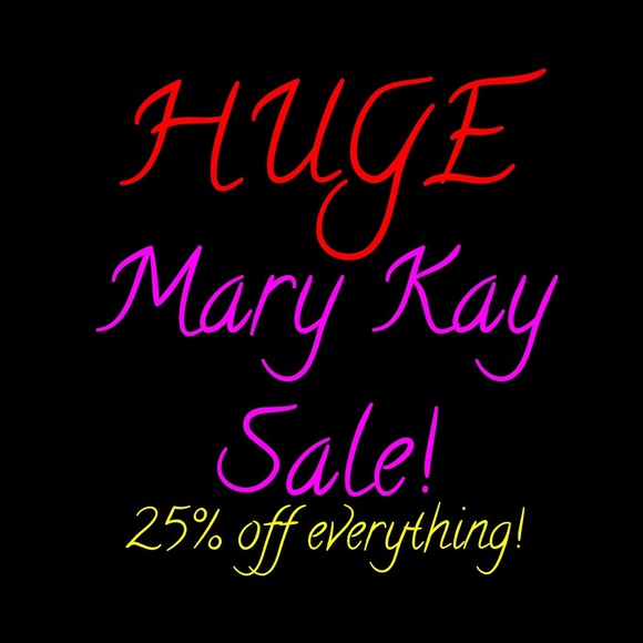 Hey ladies! I'm having a sale on all my Mary Kay!