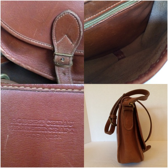 ⛔️SOLD⛔️ROBERT CHEAU GENUINE LEATHER CROSS BODY - Picture 4 of 4
